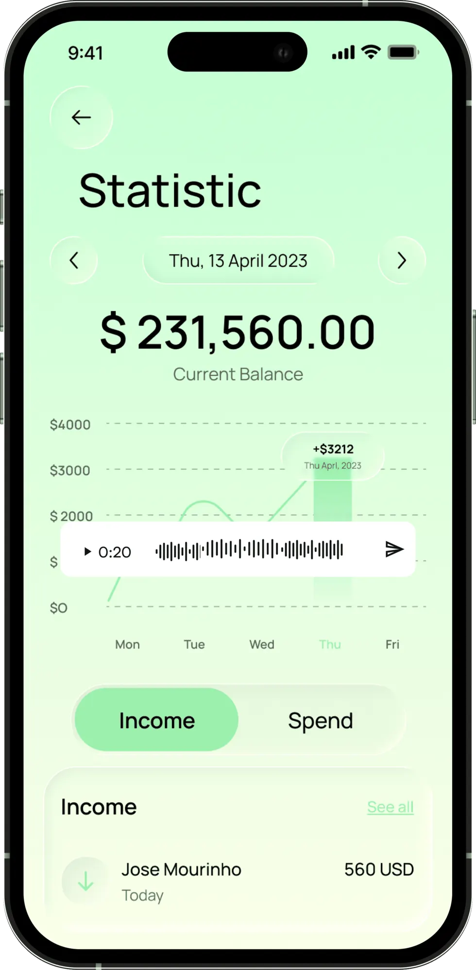 Subscription analytics preview